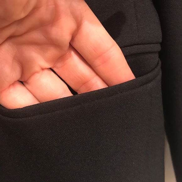 MADE IN ITALY OF BENETTON Fitted black blazer - Picture 6 of 8